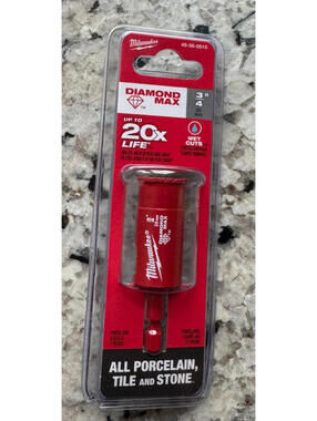 Milwaukee 3/4 in. Diamond Max Hole Saw, 49-56-0515